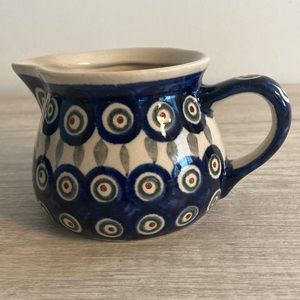 Polish Pottery creamer - excellent condition